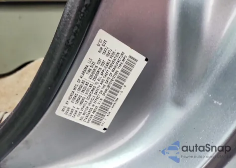 2007 Honda Odyssey Exl z USA, uszkodzony, nr VIN 5FNRL38707B127229